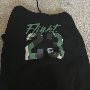 Nwt grail air jordan 3 pine green 1 flight hoodie
